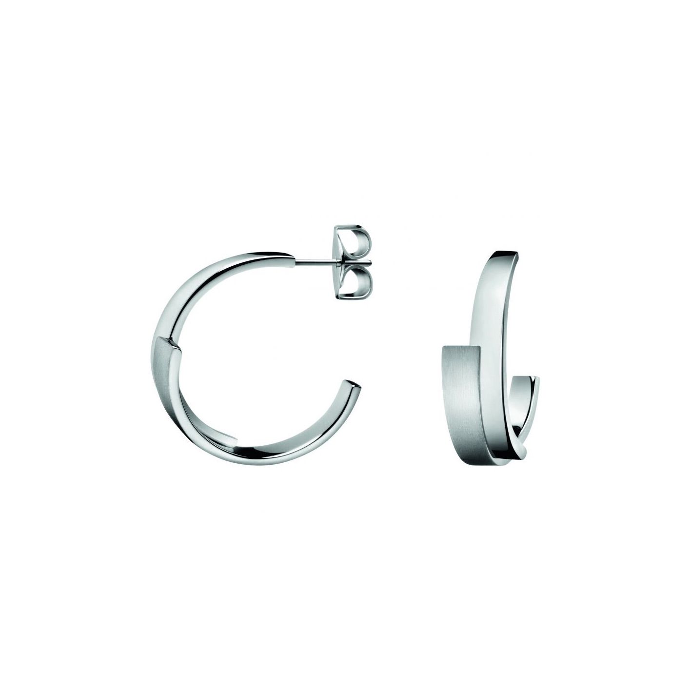 Achat Boucles d oreilles créoles Calvin Klein Intense en acier