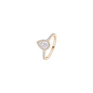 Bague Messika Joy en or rose et diamants