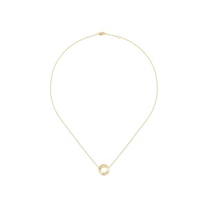 Collier Pulse dinh van en or jaune et diamants