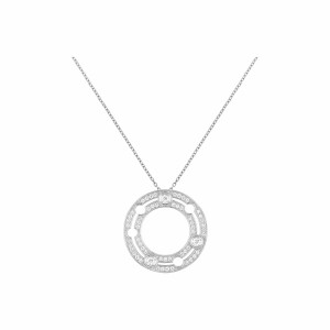 Pendentif dinh van Pulse en or blanc et diamants