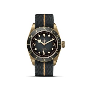 Montre TUDOR Black Bay Bronze boîtier en bronze 43 mm, bracelet en tissu