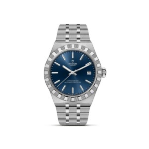 Montre TUDOR  Royal boîtier en acier, 36 mm, cadran bleu
