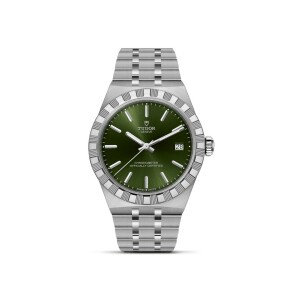 Montre TUDOR  Royal boîtier en acier, 36 mm, cadran vert