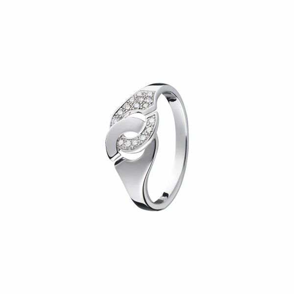 dinh van prix bague or blanc