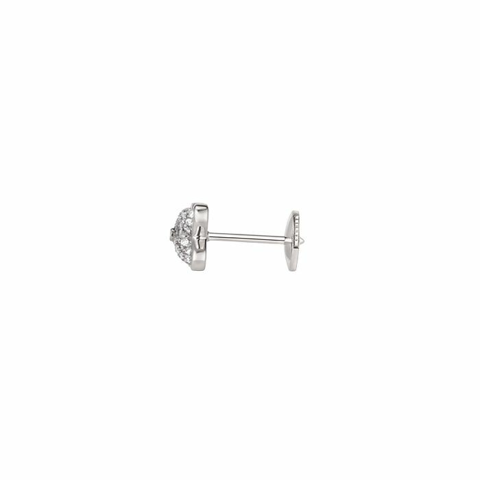 Mono boucle d'oreille Chaumet Liens Jeux de Liens en or blanc et diamant