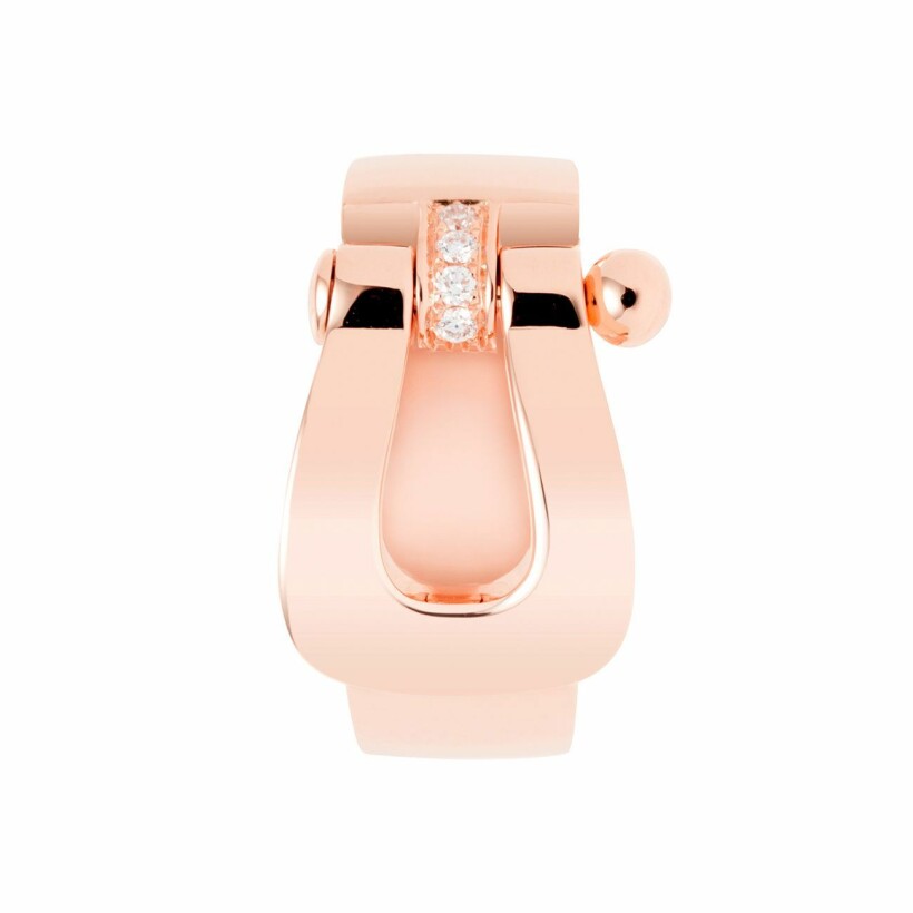 Bague FRED Force 10 en or rose et diamant