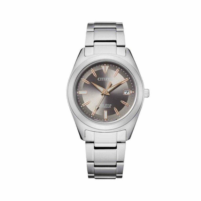 citizen eco drive titanium ladies watch