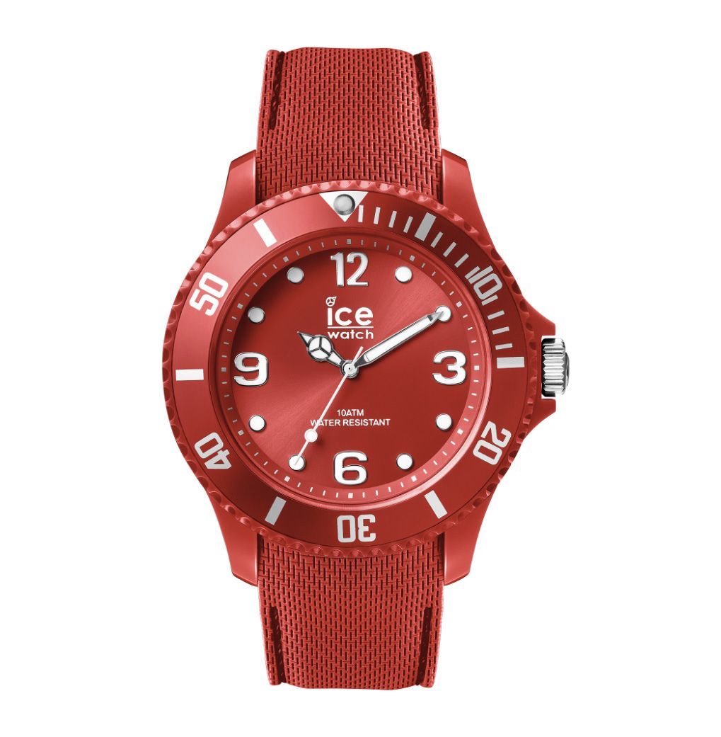 montre ice rouge