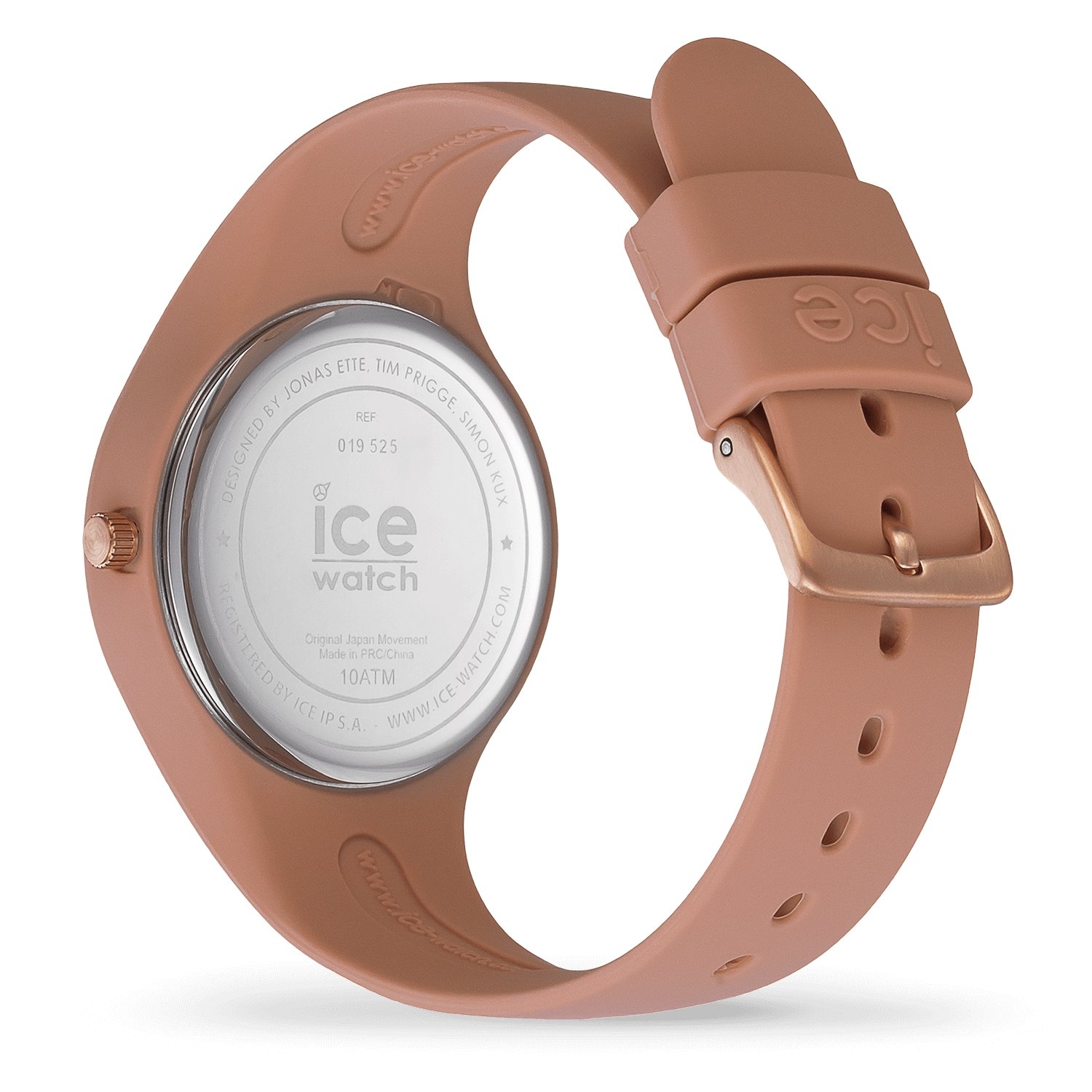Montre Ice-Watch Glam Brushed Lavender - Bracelet Silicone Violet - Étanche 10ATM - Pour Femme