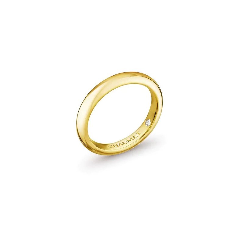 Alliance Chaumet Les Éternelles de Chaumet Classiques en or jaune et diamant