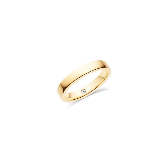 Alliance Chaumet Les Éternelles Rubans en or jaune et diamant