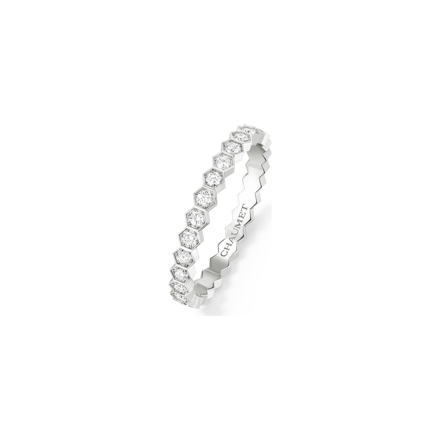 Alliance Chaumet Bee de Chaumet en or blanc et diamants