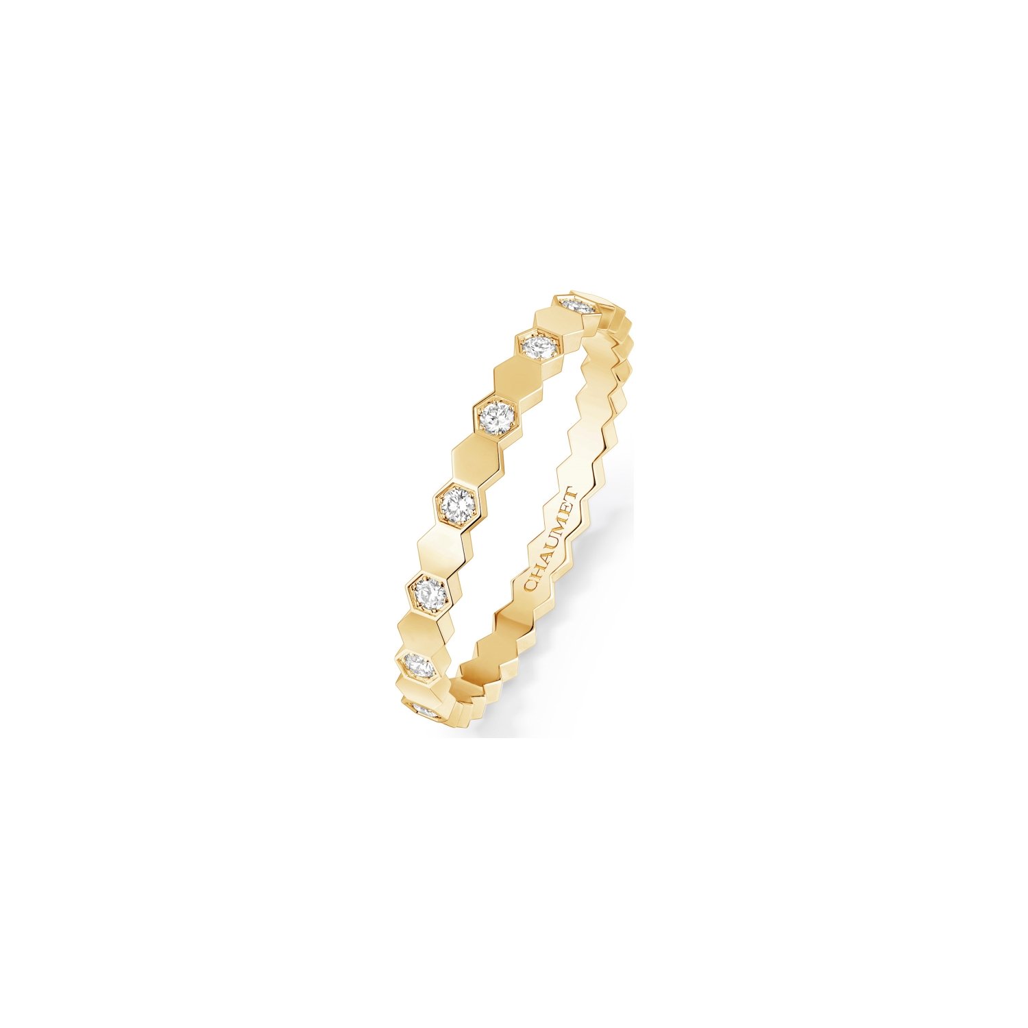 Alliance Chaumet Bee de Chaumet en or jaune et diamants