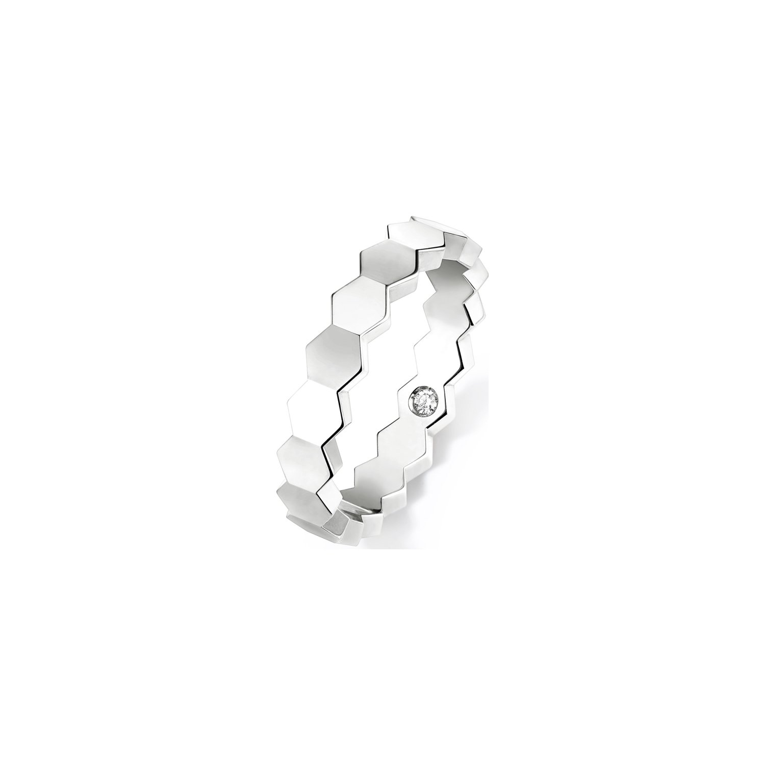 Alliance Chaumet Bee de Chaumet en or blanc et diamant
