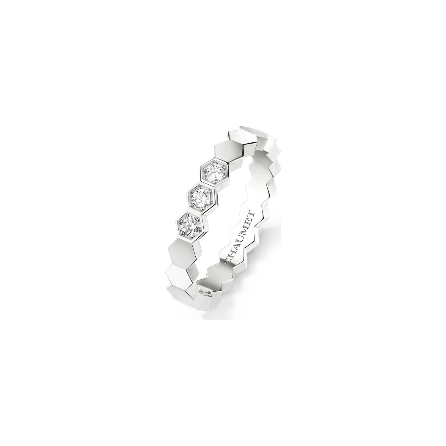 Alliance Chaumet Bee de Chaumet en or blanc et diamants