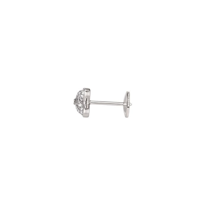 Mono boucle d'oreille Chaumet Jeux de Liens en or blanc et diamants