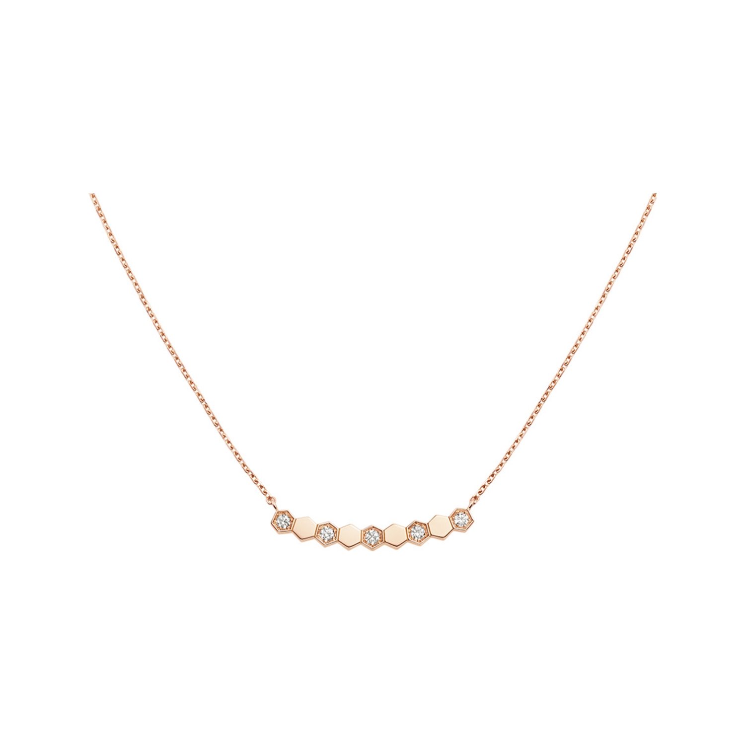 Collier Chaumet Bee de Chaumet en or rose