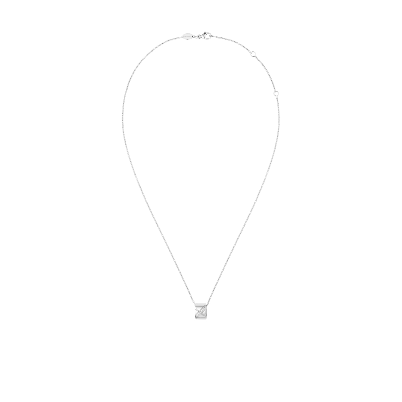 Pendentif Chaumet Liens Evidence en or blanc et diamants