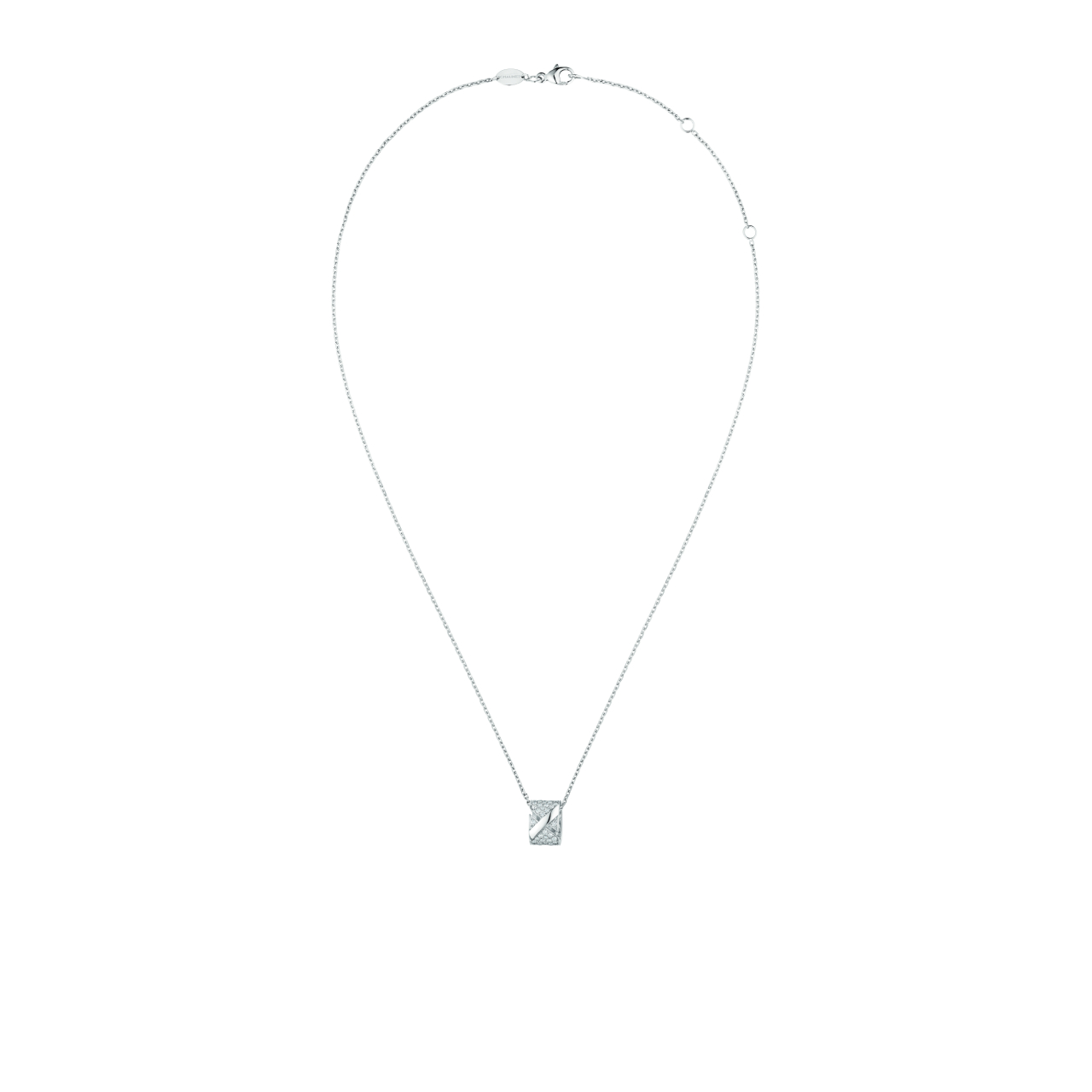 Pendentif Chaumet Liens Evidence en or blanc et diamants