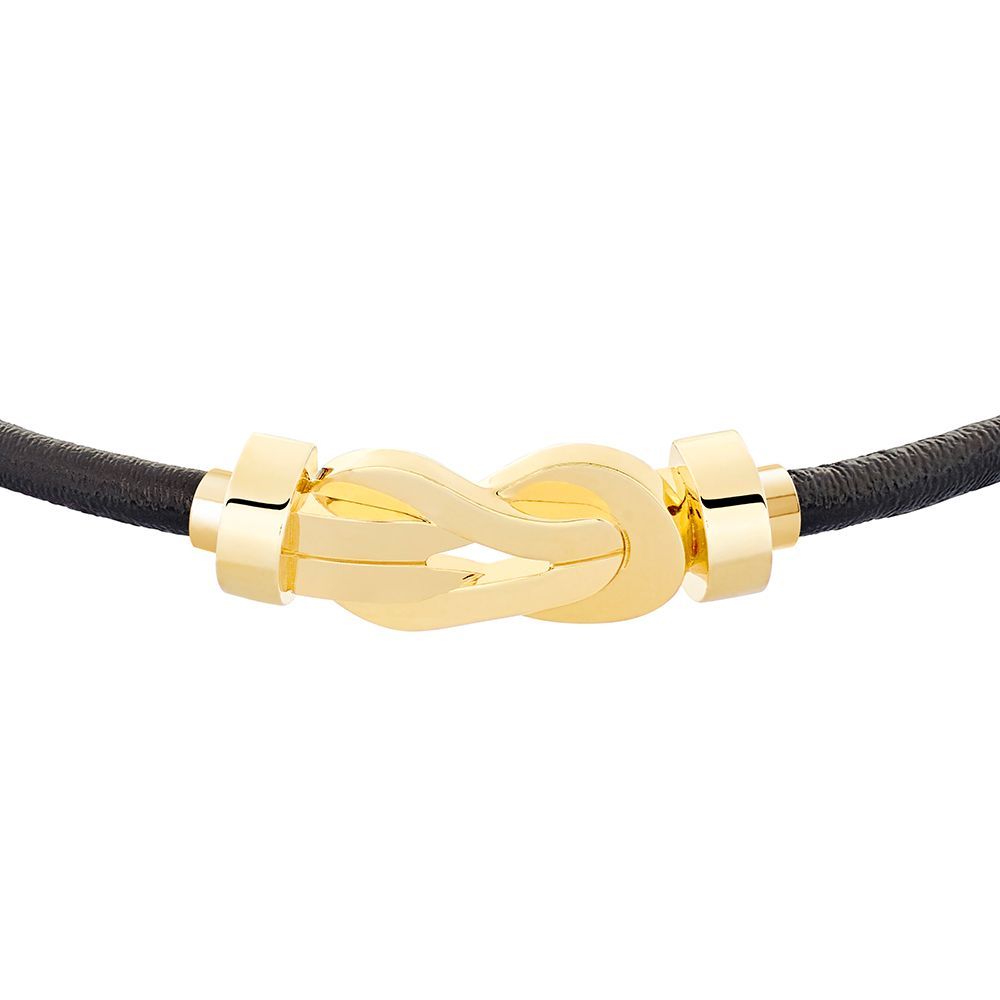 Boucle FRED Chance Infinie Moyen Modèle en or jaune