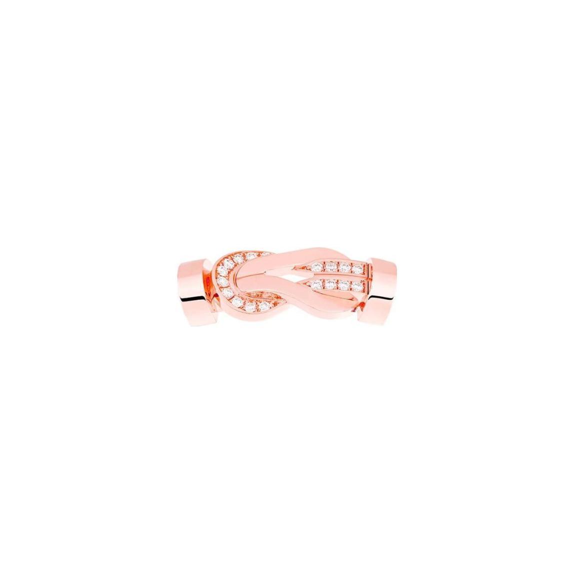 Boucle FRED Chance Infinie Moyen Modèle en or rose et diamants