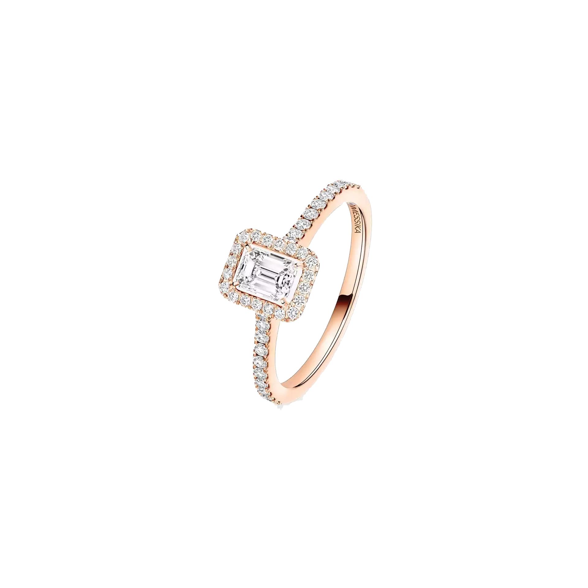 Bague Messika Joy en or rose et diamants 0.25ct