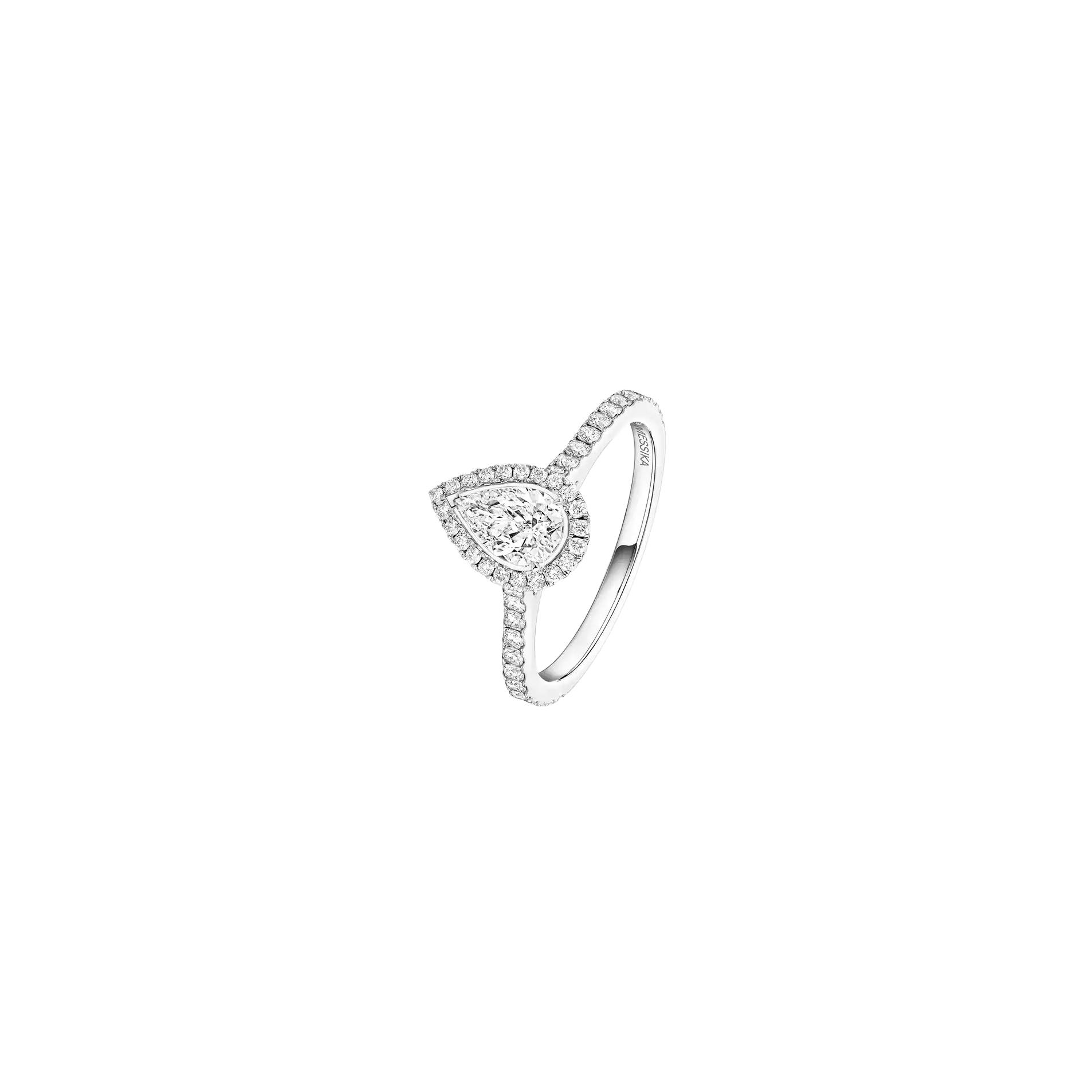Bague Messika Joy en or blanc et diamants