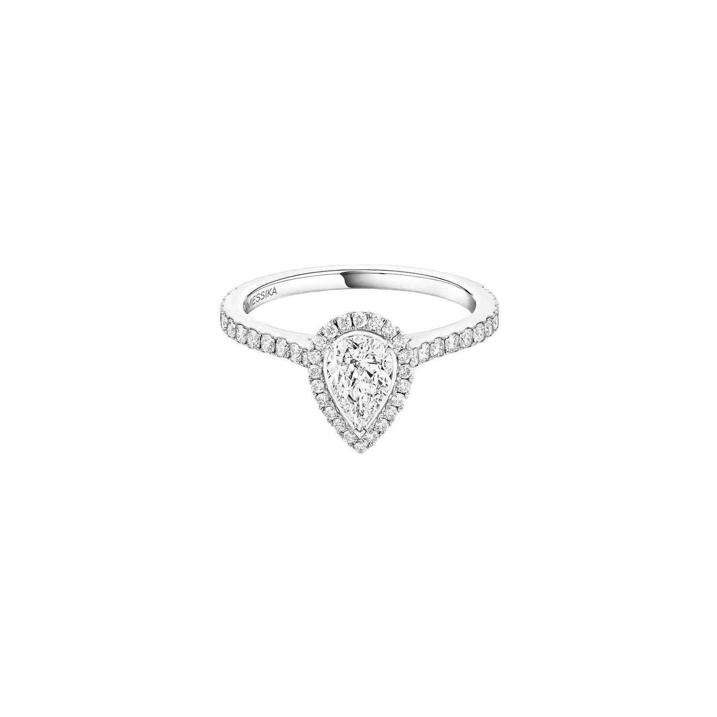 Bague Messika Joy en or blanc et diamants