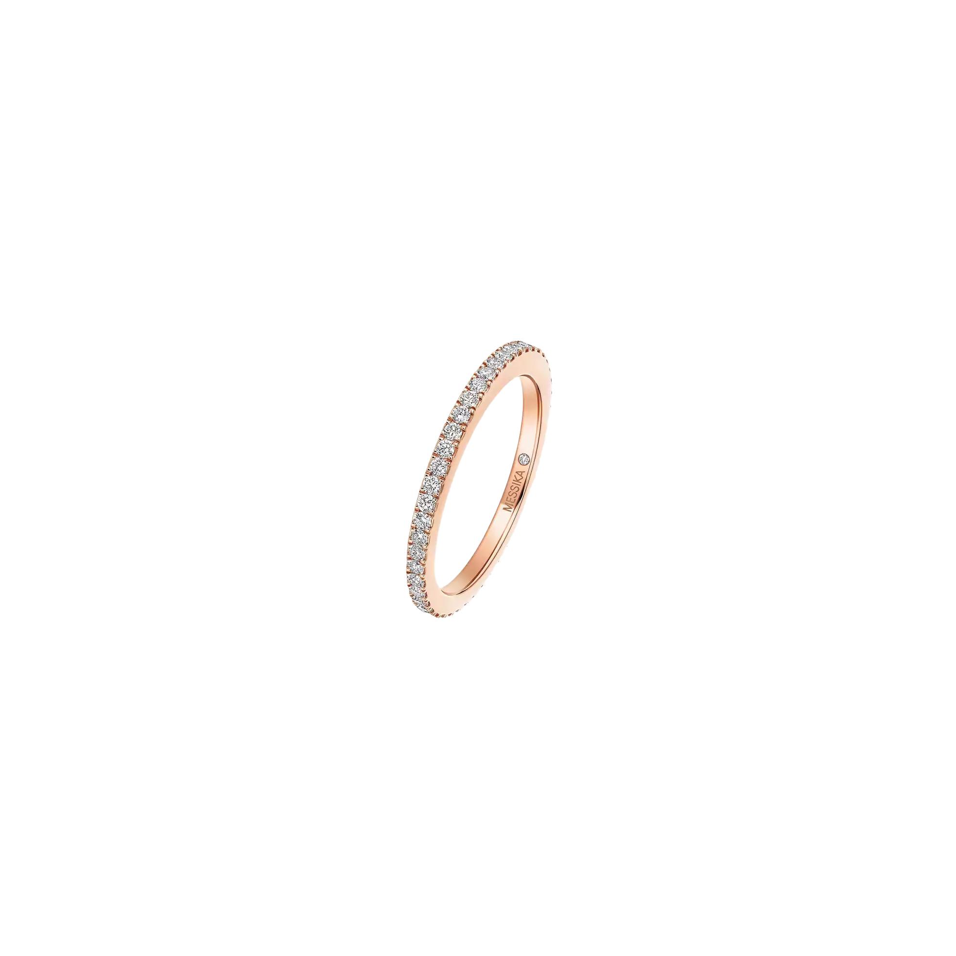 Alliance Messika Joy en or rose et diamants