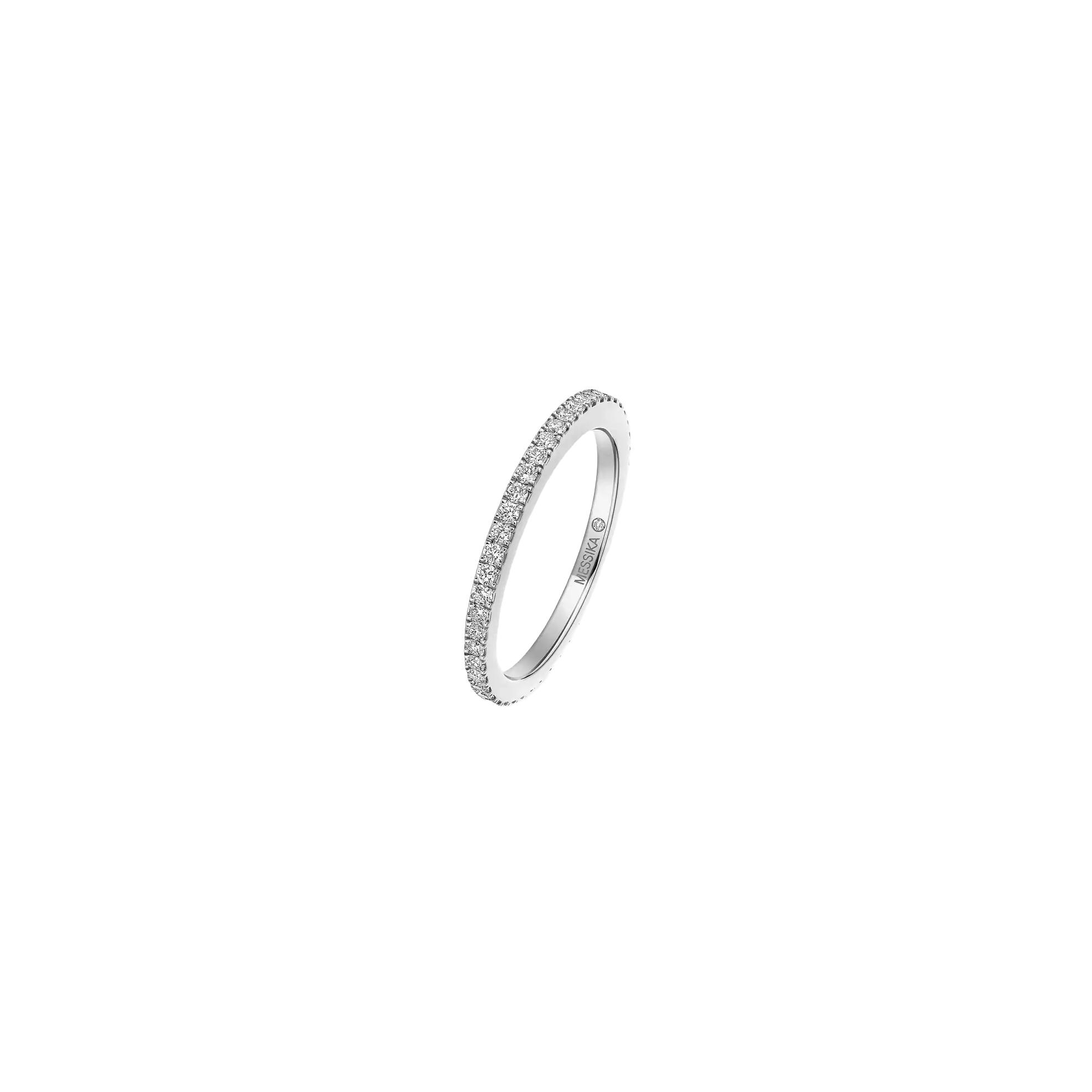 Alliance Messika Joy en or blanc et diamants