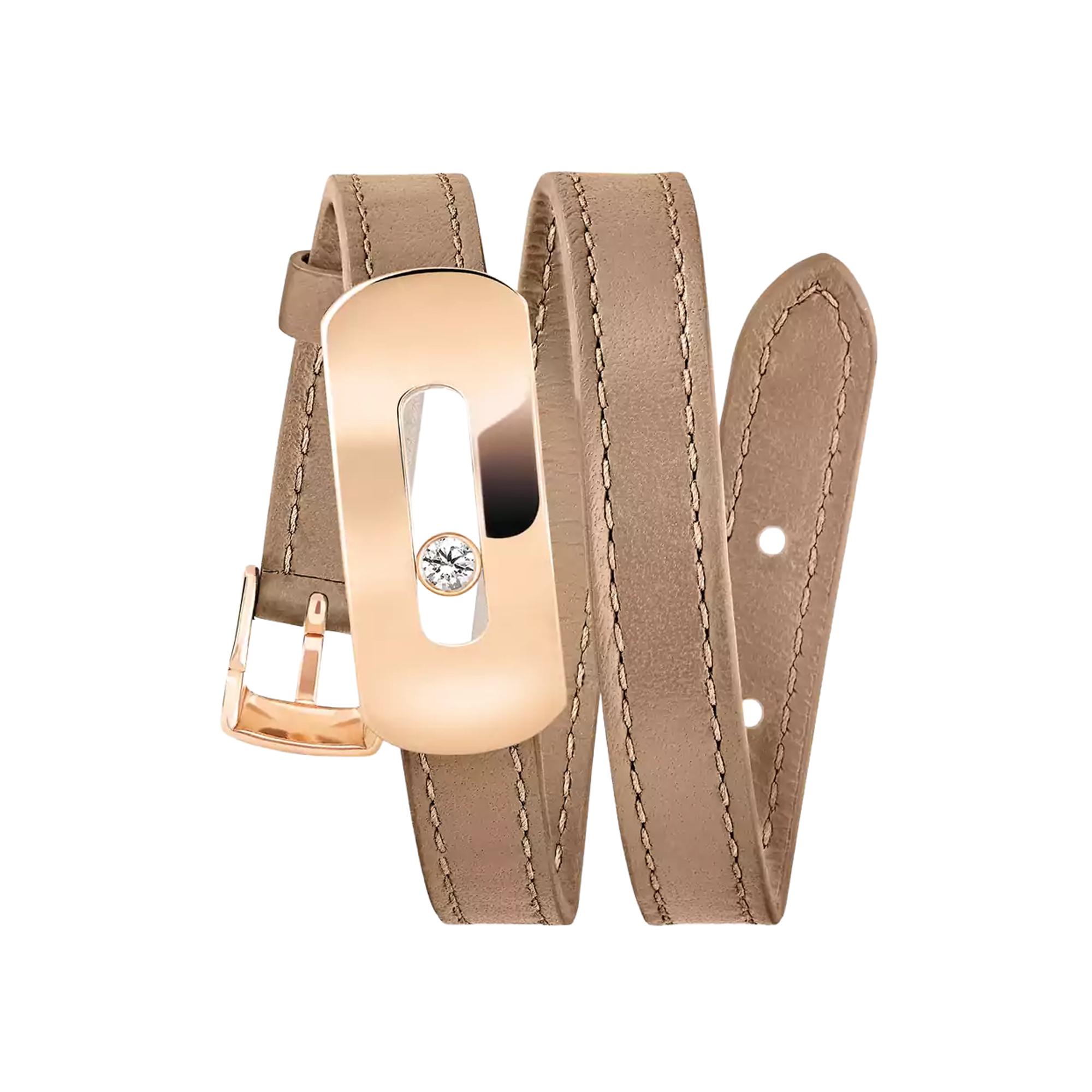 Bracelet Messika My Move XXL en or blanc et diamant