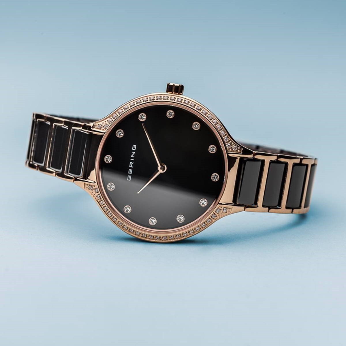 Montre Femme BERING en Céramique Bleue - 10729-767 - Cleor