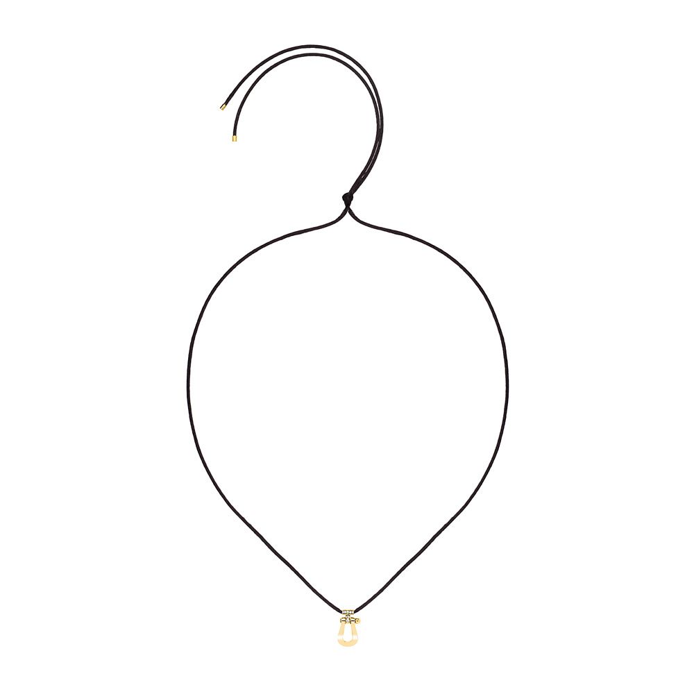 Pendentif FRED Force 10 Grand Modèle en or jaune et diamants