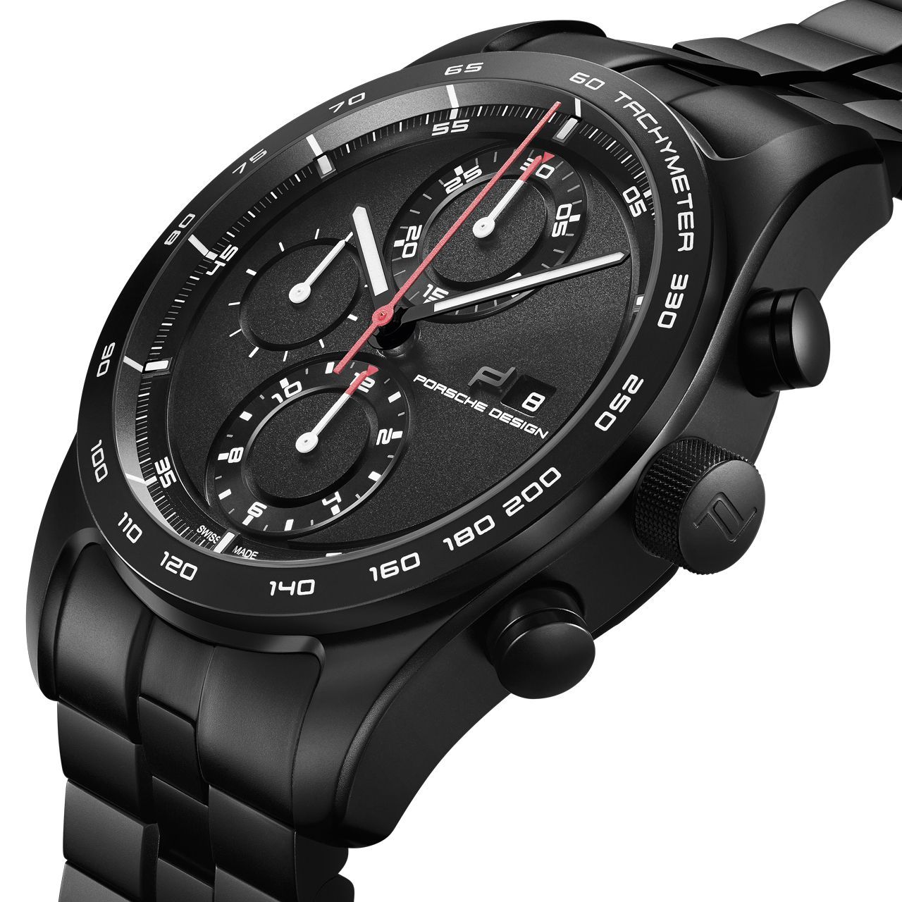 Achat Montre Porsche Design Chronotimer Series 1 Matte Black d