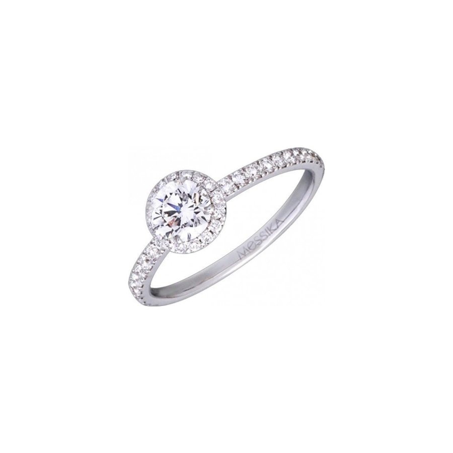 Solitaire Messika Joy en or blanc et diamants 0.25ct