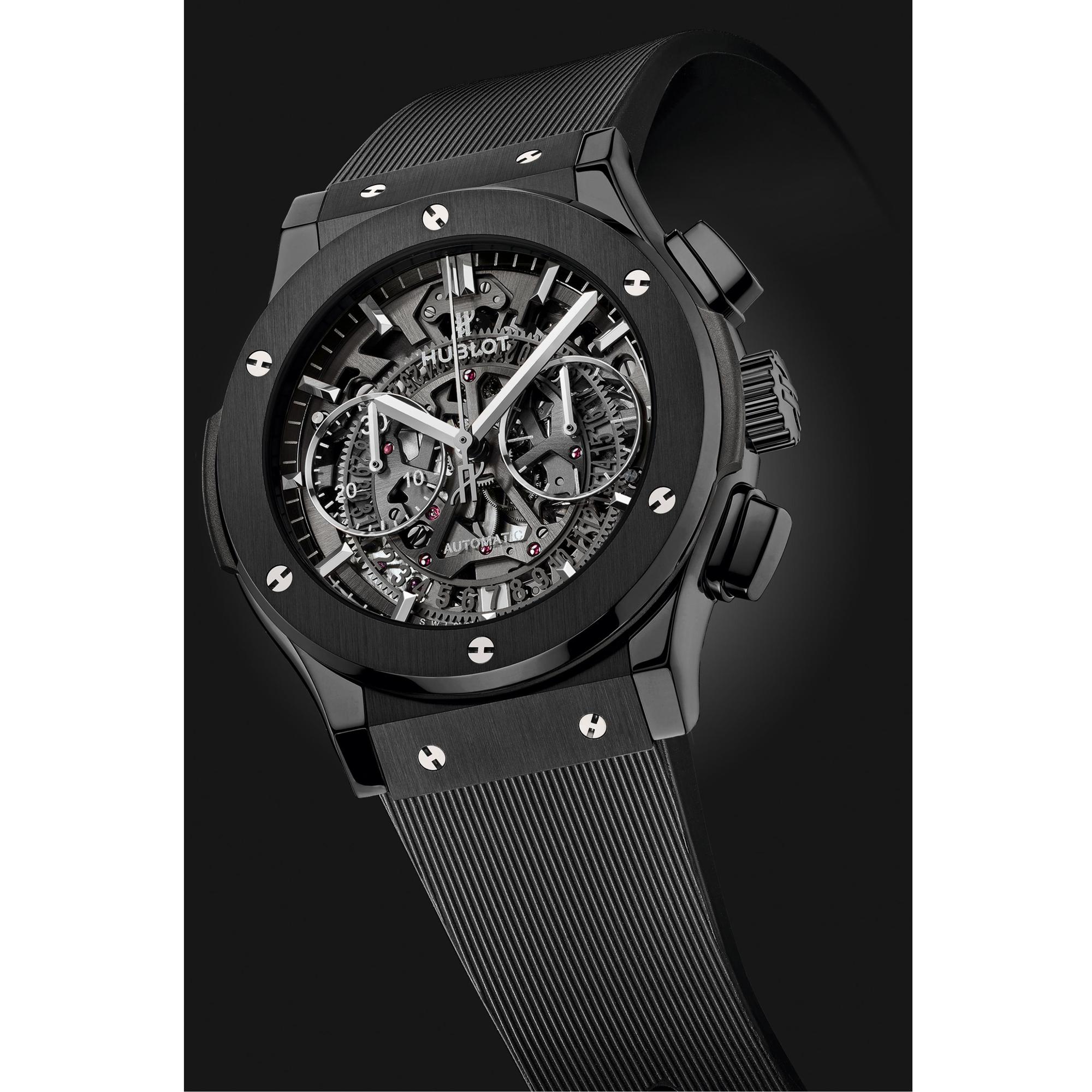 Montre Hublot Classic Fusion Aerofusion Black Magic 45mm