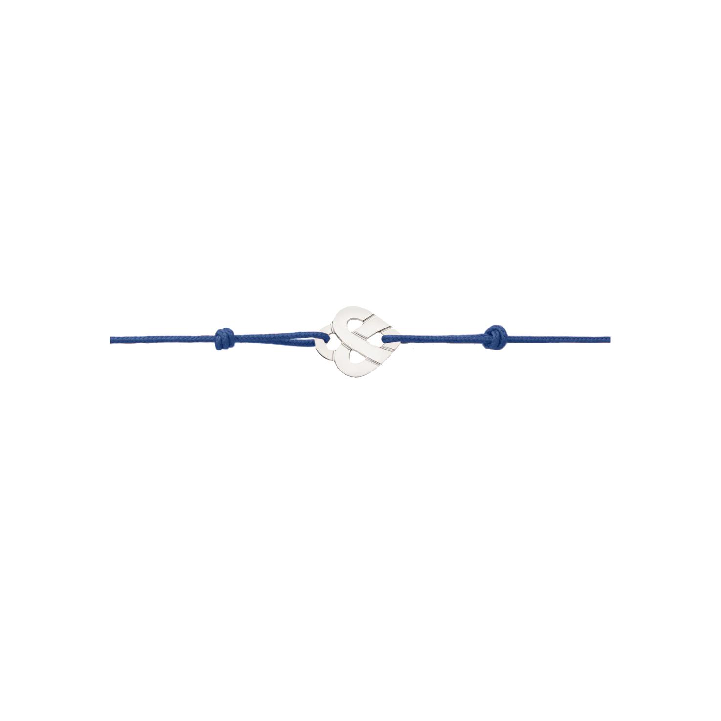 Bracelet Poiray Coeur Entrelacé en or blanc 528520
