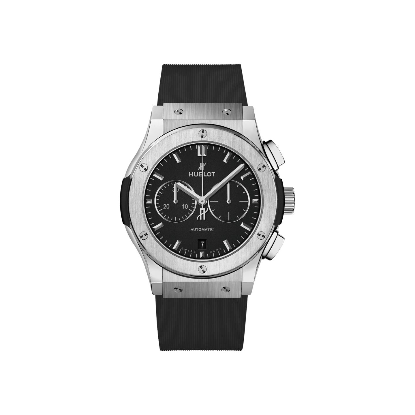 Montre Hublot Classic Fusion Chronograph Titanium Black 42mm