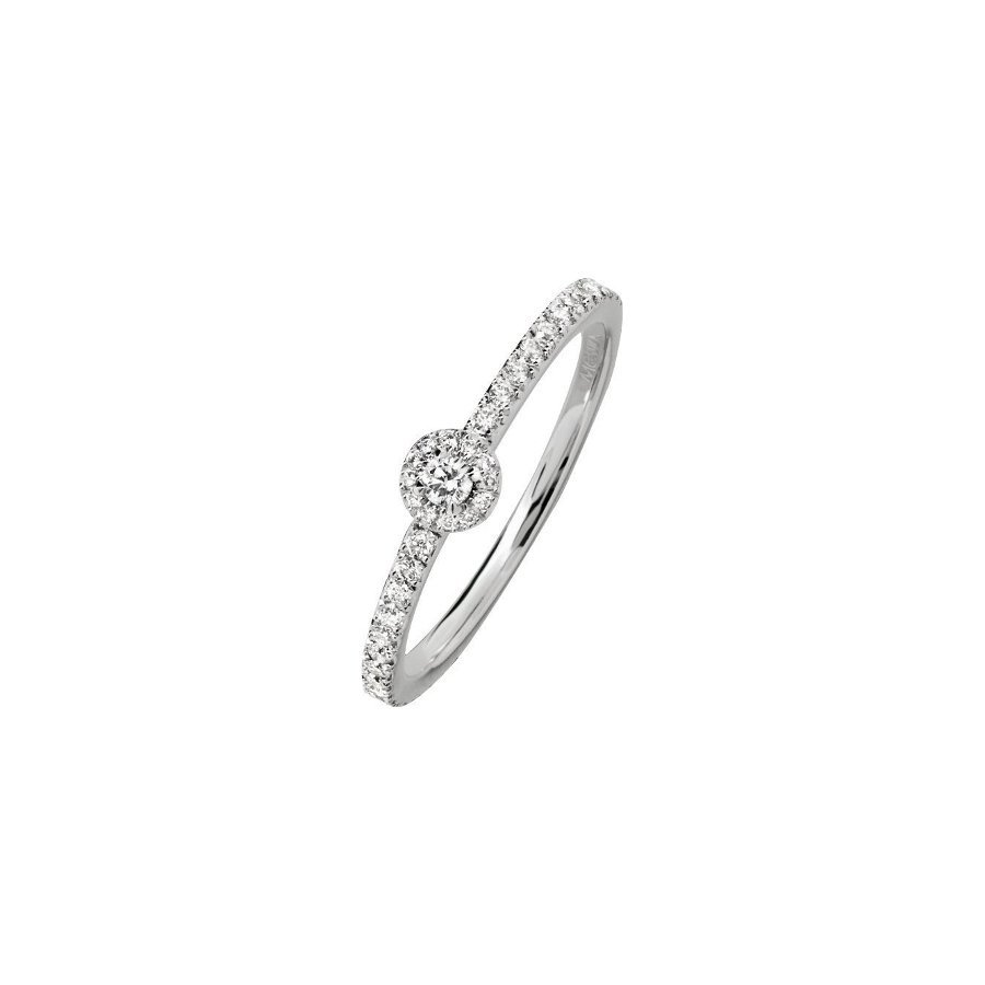 Bague Messika Joy PM en or blanc et diamants