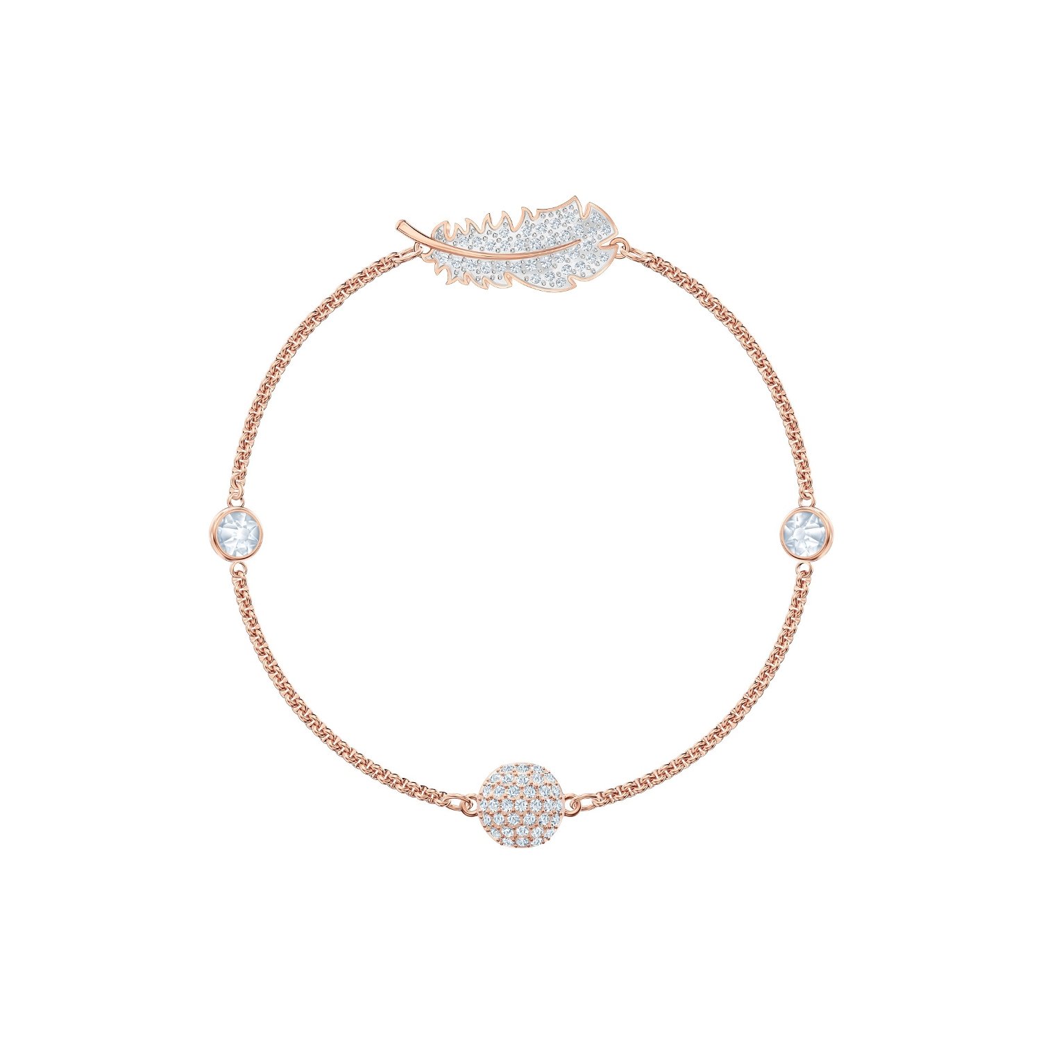 Swarovski feather bangle Clearance