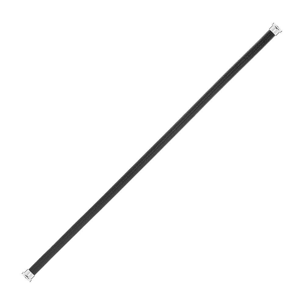 Câble FRED interchangeable Grand Modèle en cuir noir, embouts acier