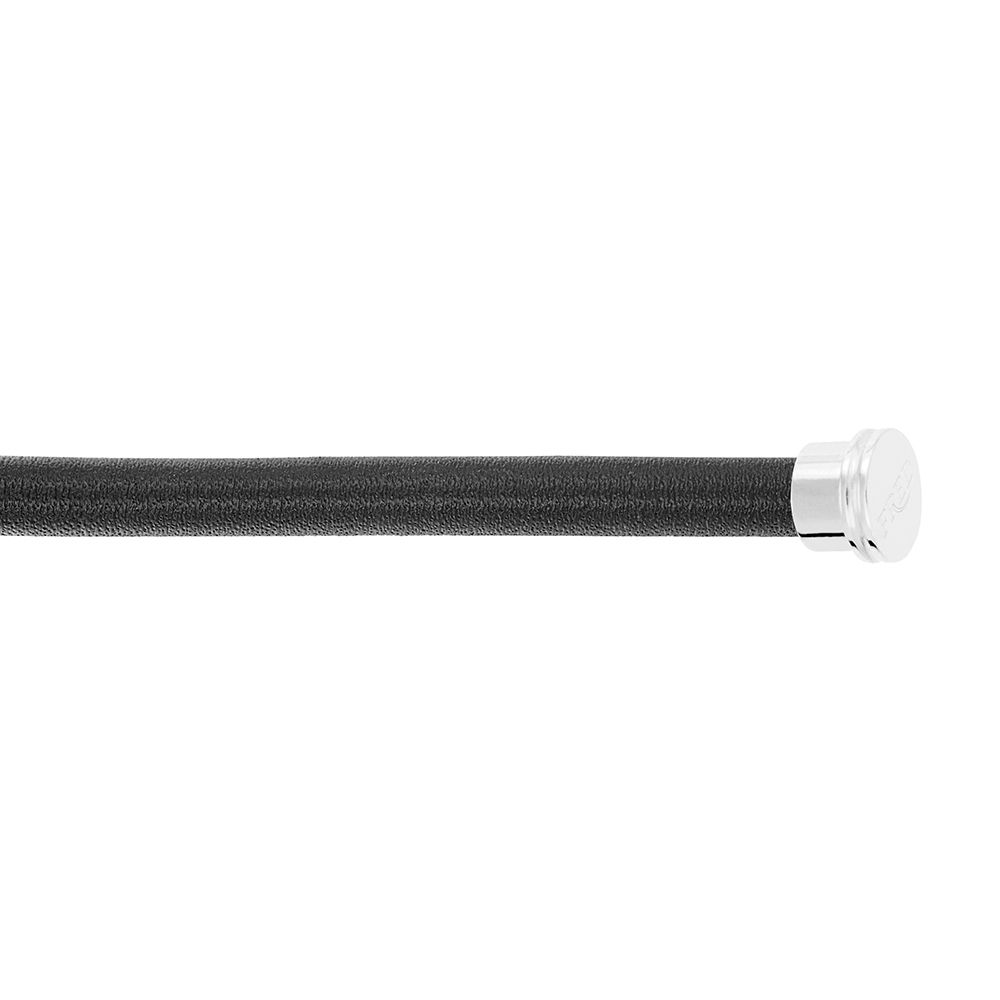 Câble FRED interchangeable Grand Modèle en cuir noir, embouts acier