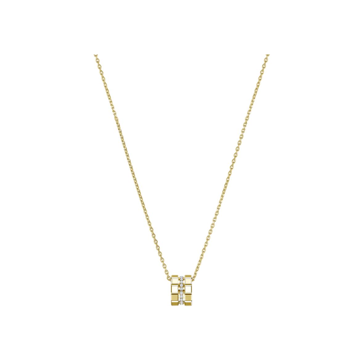Pendentif Chopard Ice Cube en or jaune et diamants