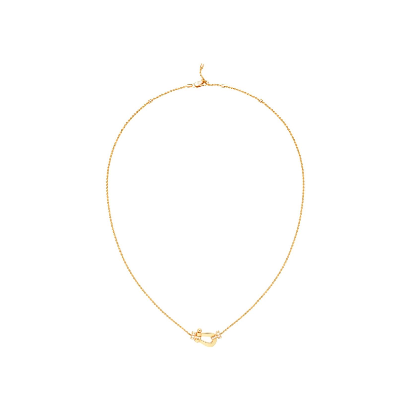 Collier FRED Force 10 en or jaune et diamants