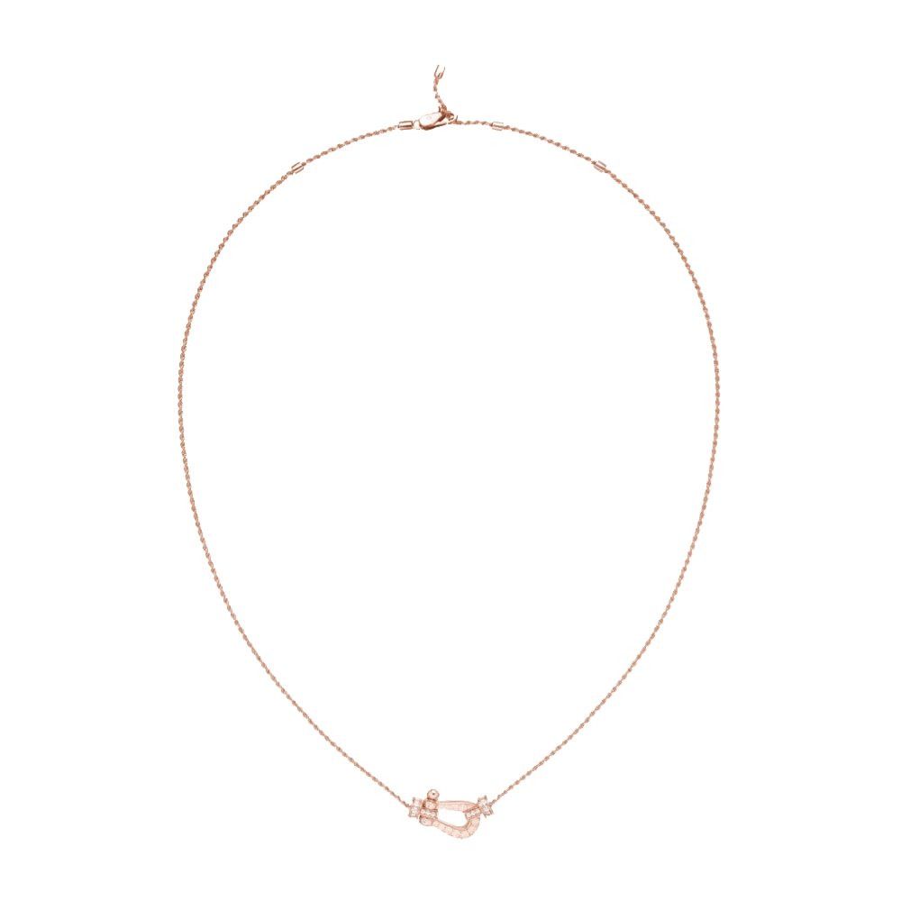 Collier FRED Force 10 en or rose et diamants