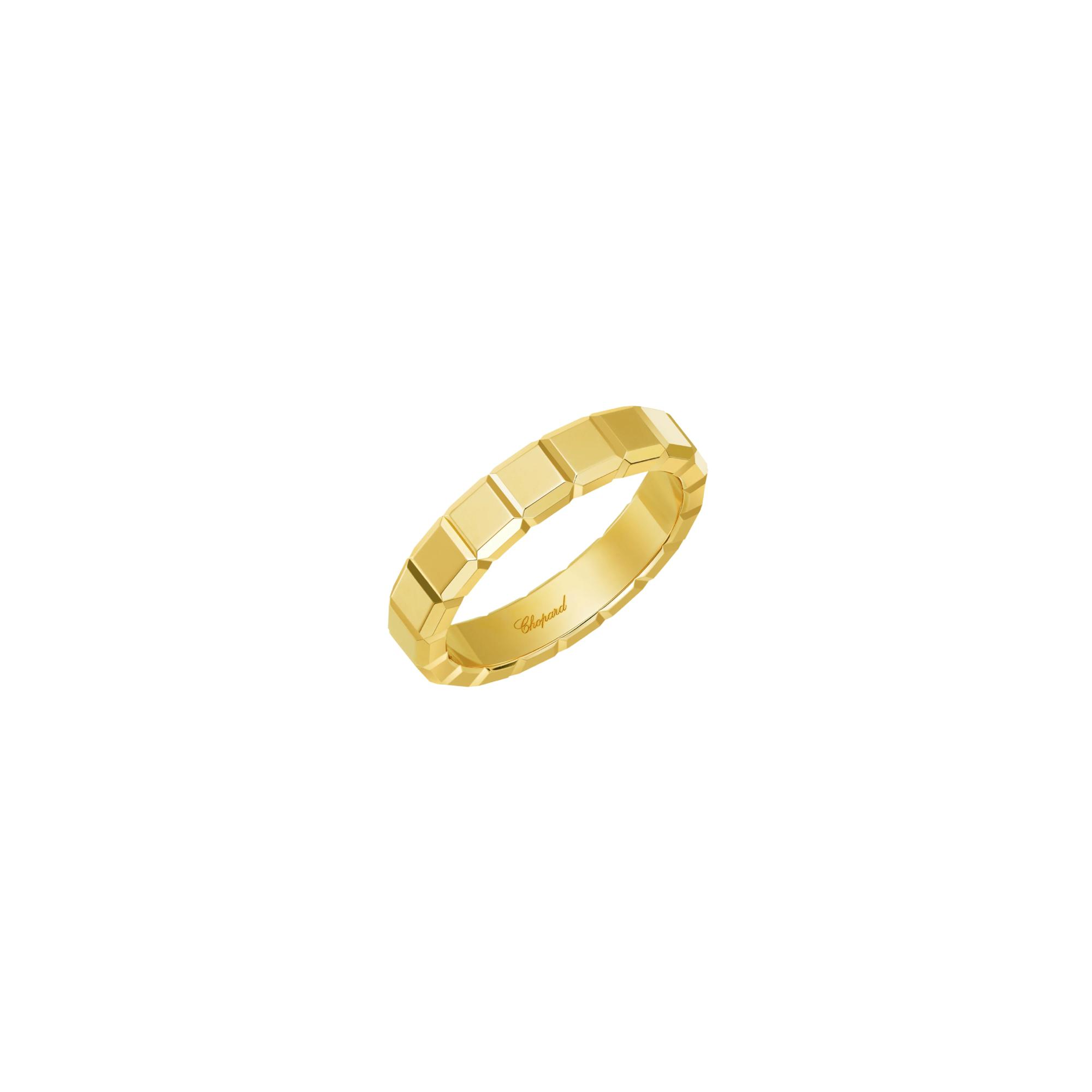 Bague Chopard Ice Cube en or jaune, taille 60