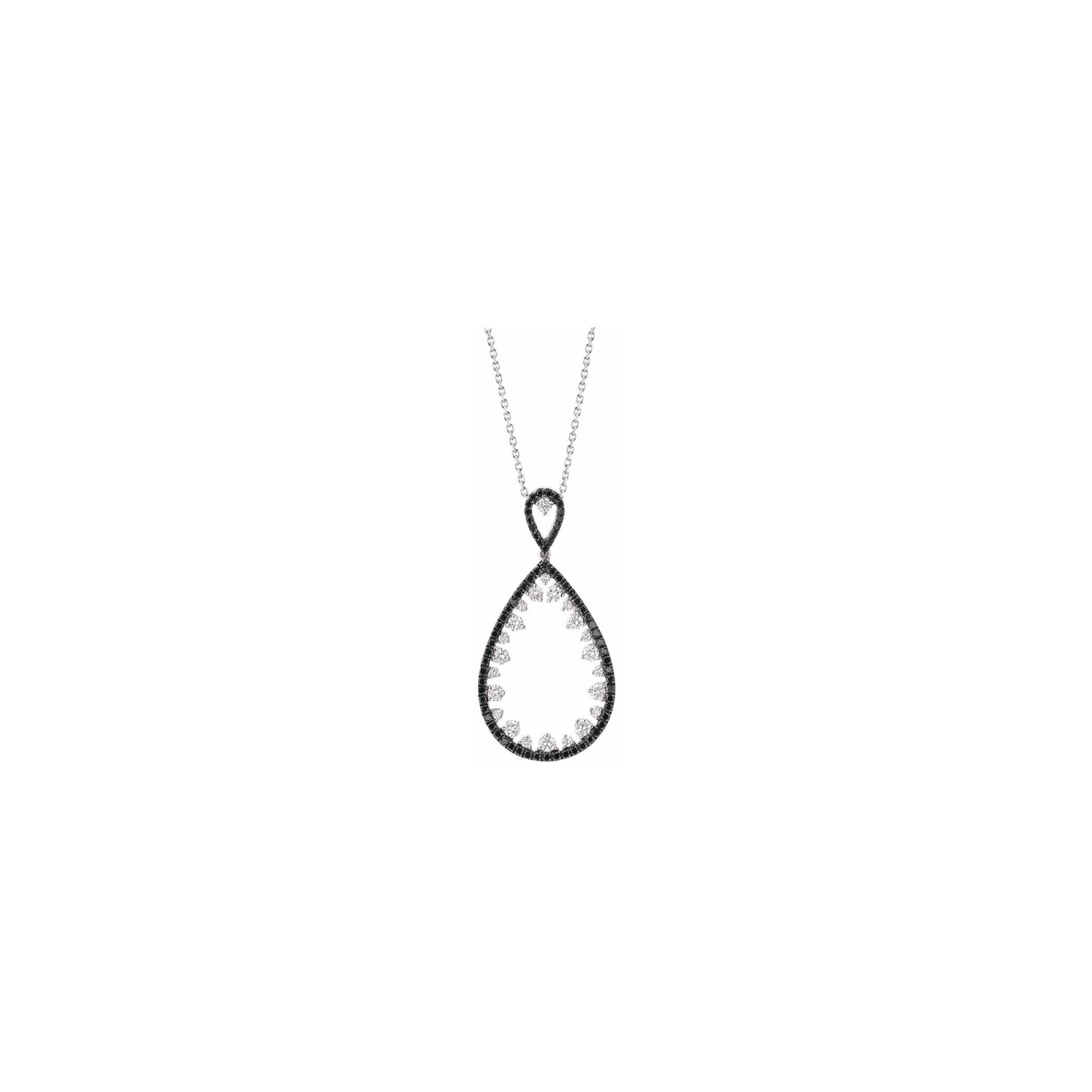 Collier Raynal en or blanc et diamants