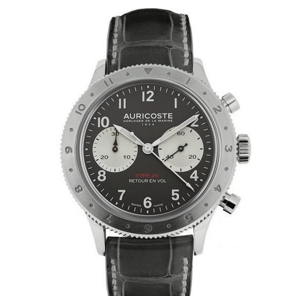 Achat Montre Auricoste Type 20 Pont d'Envol FlyBack 42mm Serie Limité 26  pieces A20HG