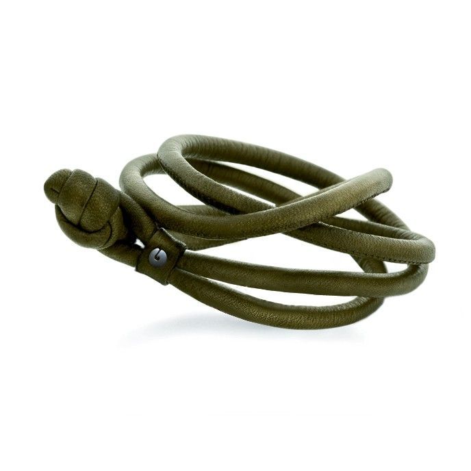 Bracelet Ole Lynggaard en cuir  