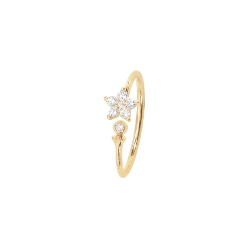 Bague Ole Lynggaard Shooting Stars en or jaune et diamants